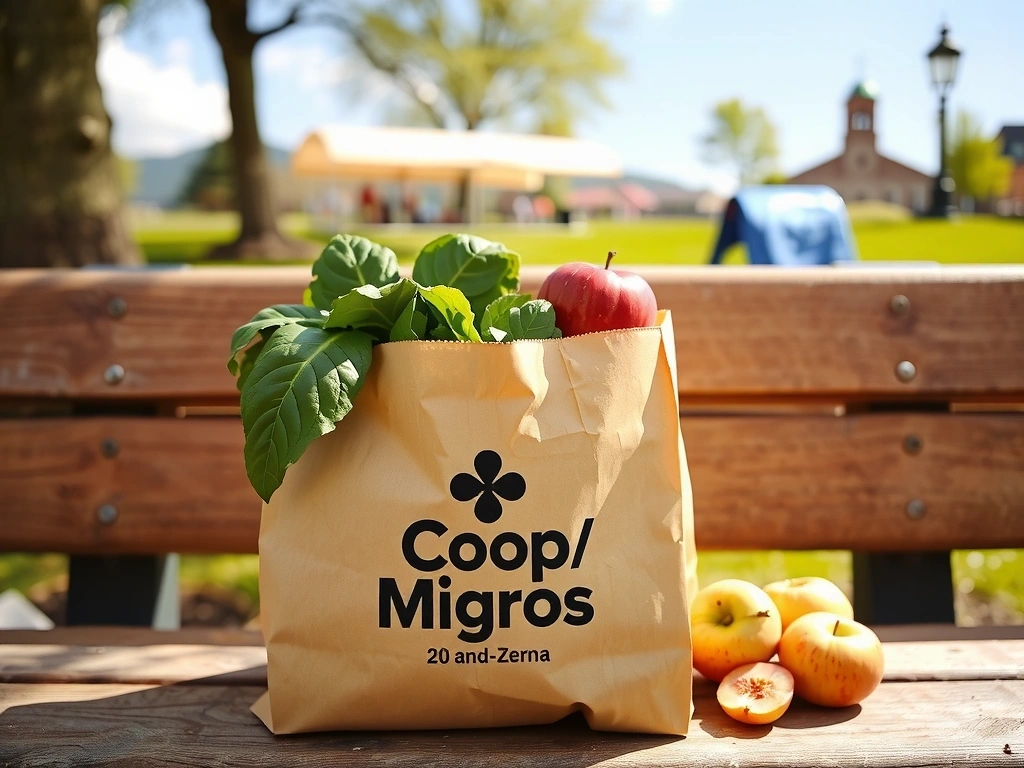 Schweizer Einkaufsumgebung